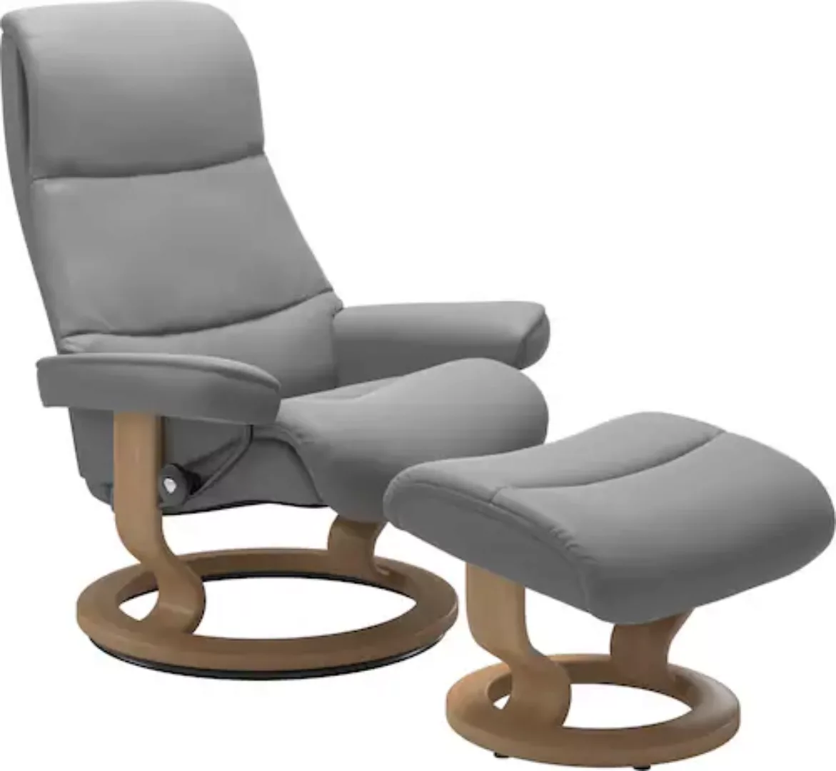 Stressless® Relaxsessel »View«, (Set, Relaxsessel mit Hocker), mit Classic günstig online kaufen