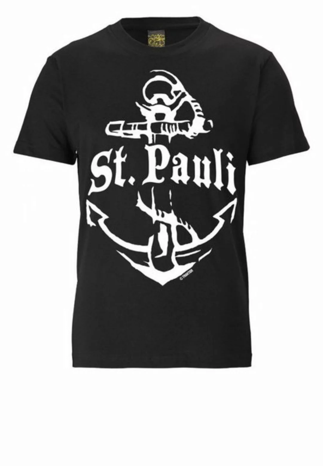 LOGOSHIRT T-Shirt "ST. PAULI", mit tollem Frontprint günstig online kaufen