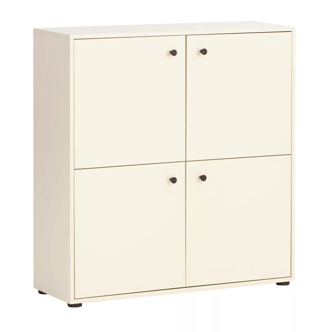 Kommode 4-türig beige LORCA-80 günstig online kaufen