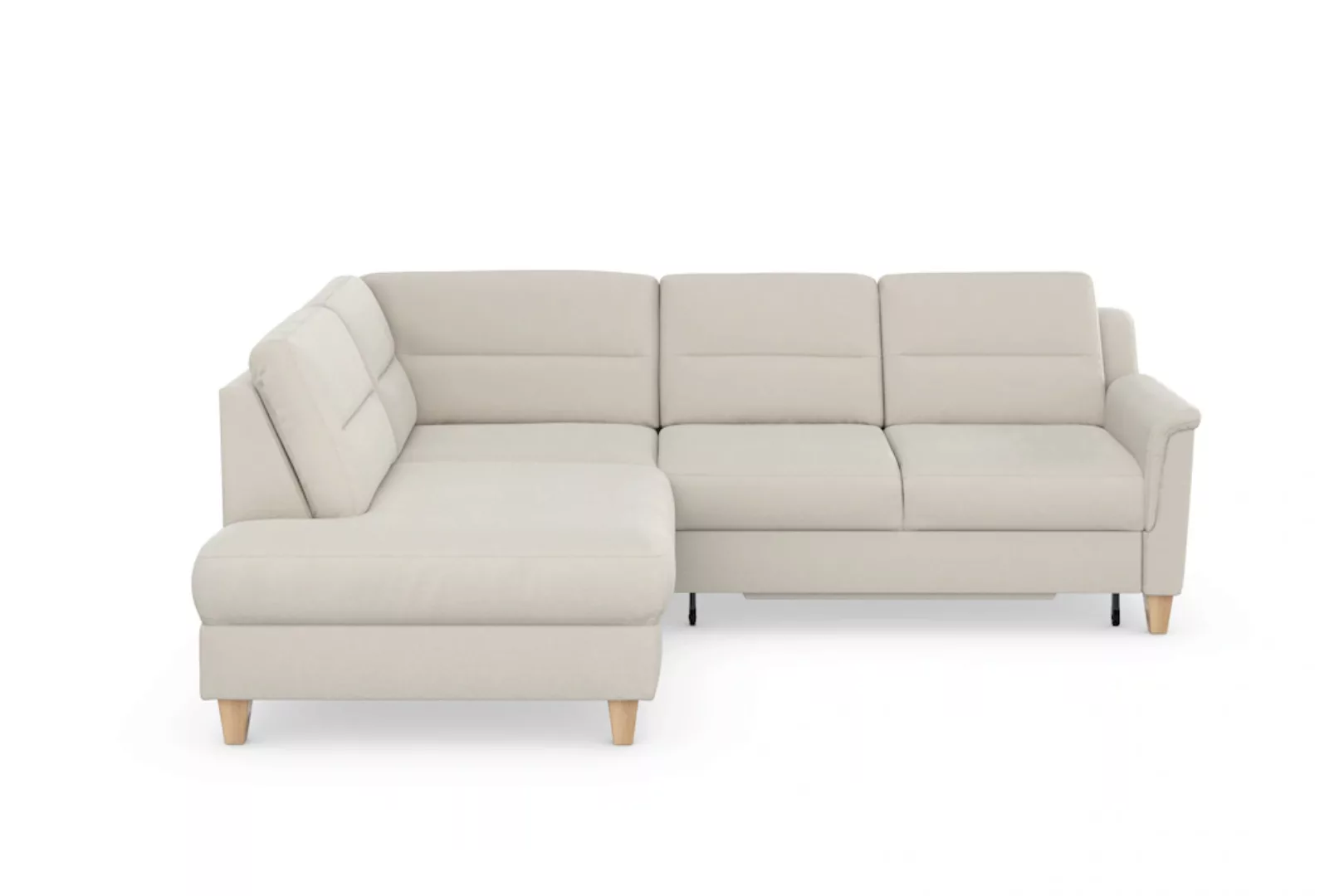 sit&more Ecksofa »Farö L-Form«, inklusive Federkern, wahlweise mit Bettfunk günstig online kaufen