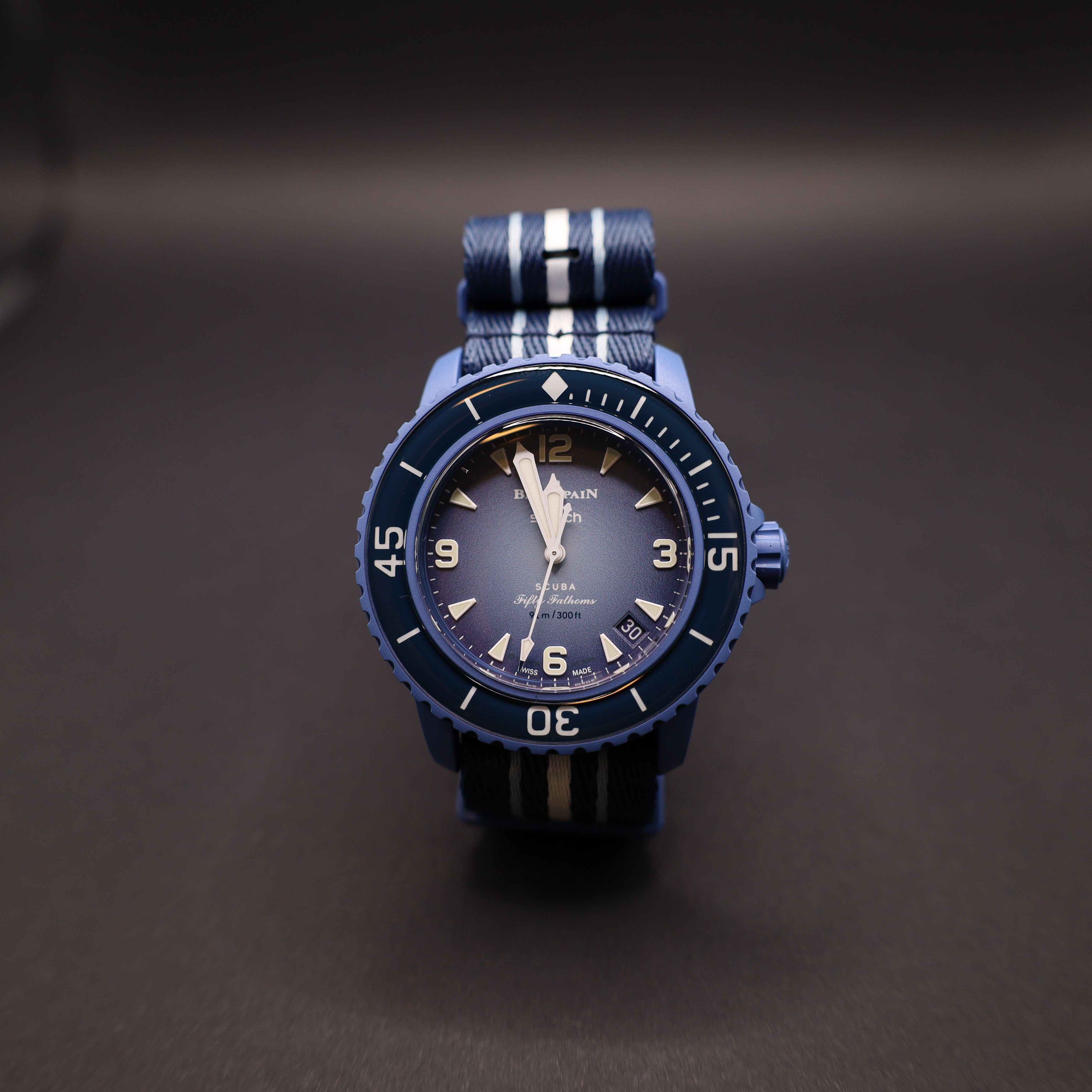 Swatch Automatikuhr Swatch x Blancpain Atlantic günstig online kaufen