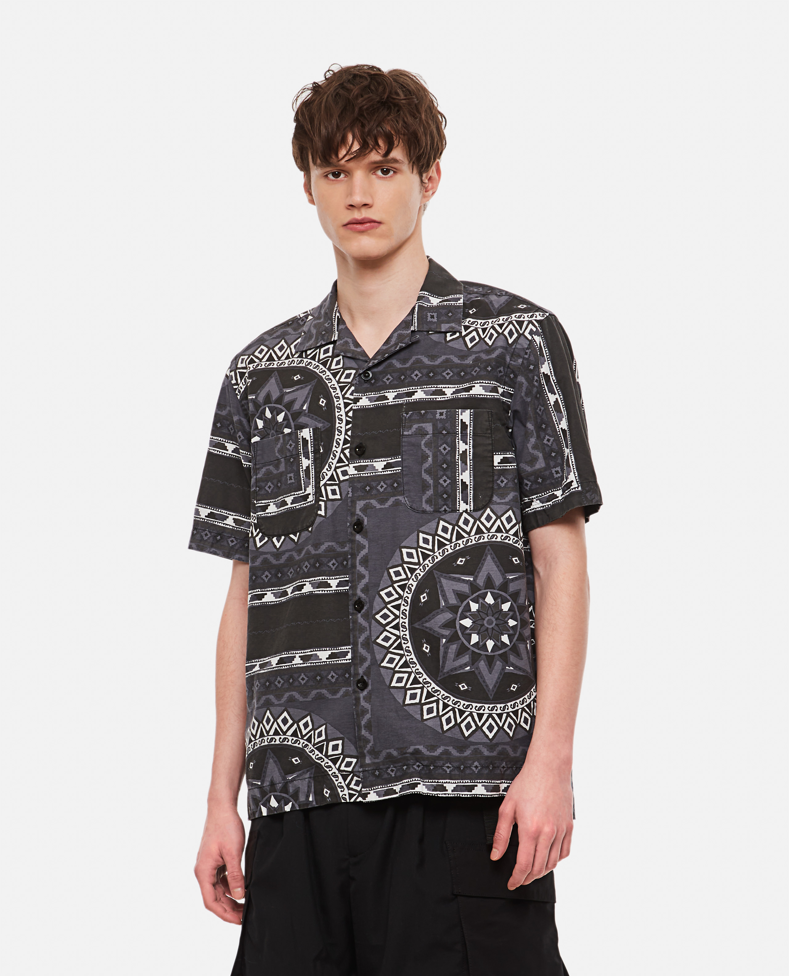 BANDANA PRINT BOWLING SHIRT günstig online kaufen