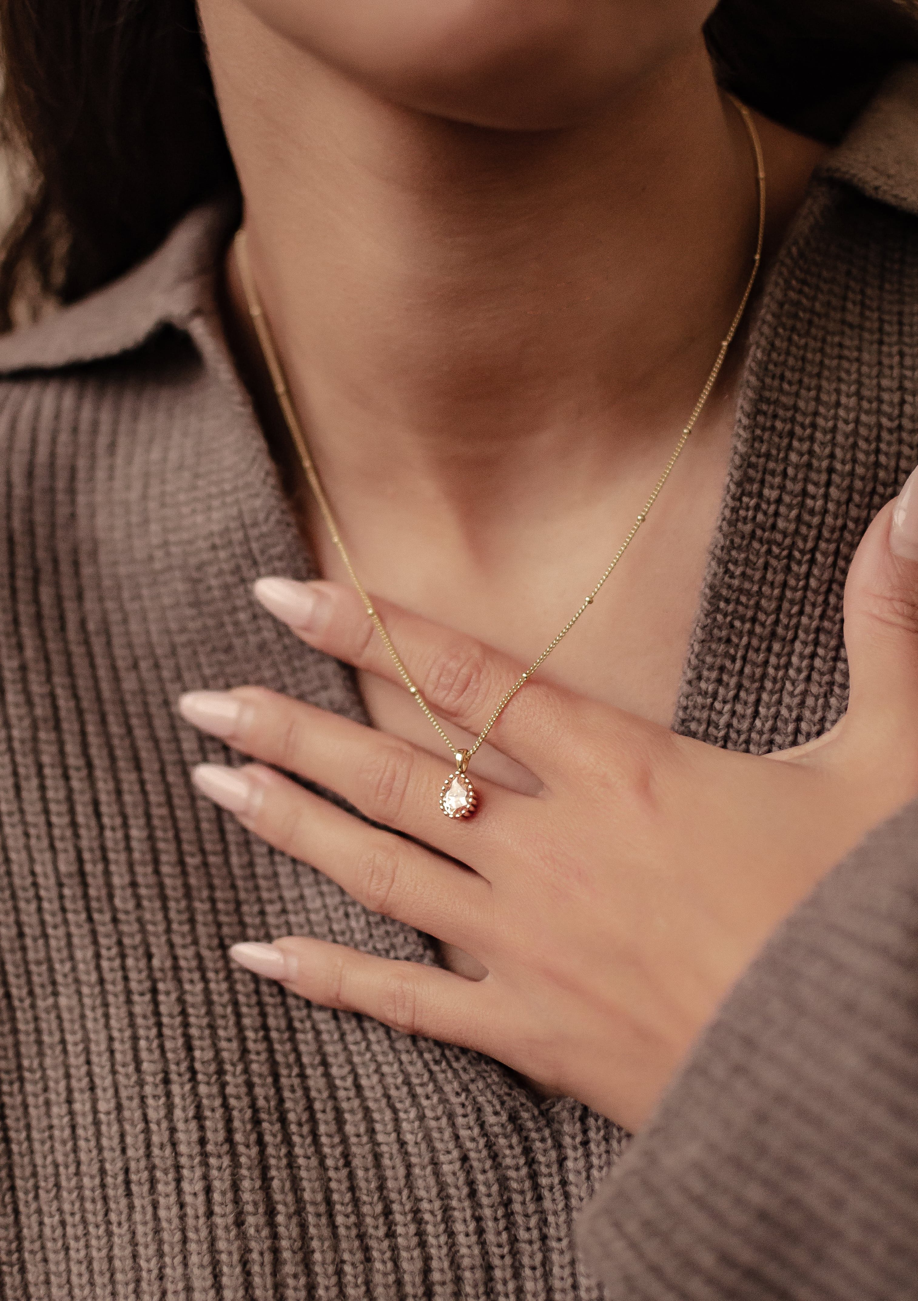 Hey Happiness Kette mit Anhänger Tropfen günstig online kaufen