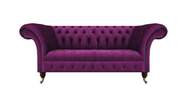 JVmoebel Chesterfield-Sofa Chesterfield Luxus Sitzmöbel Sofa Couch Dreisitz günstig online kaufen