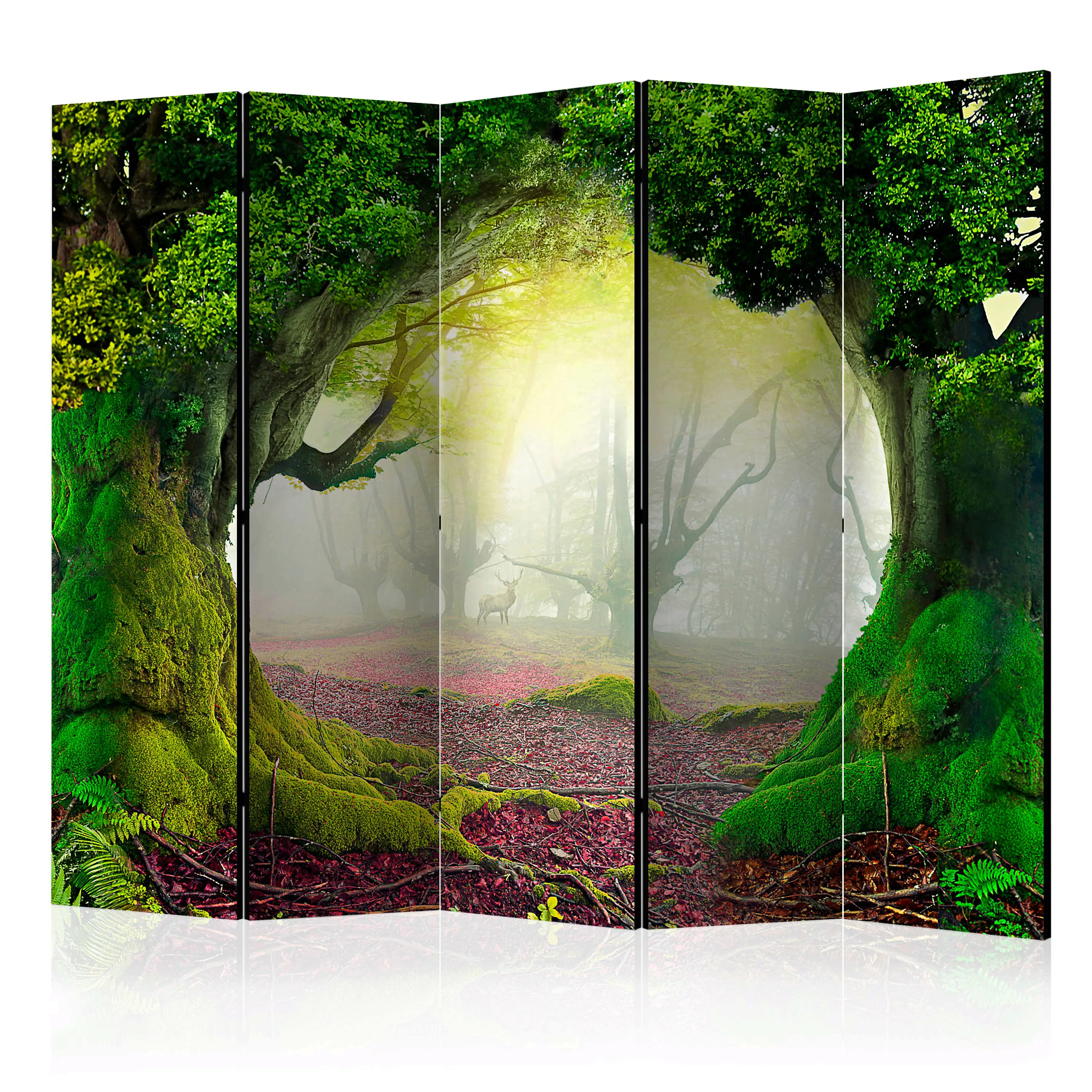 5-teiliges Paravent - Enchanted Forest Ii [room Dividers] günstig online kaufen