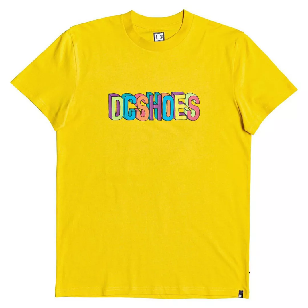 Dc Shoes Color Blocks Kurzärmeliges T-shirt S Dandelion günstig online kaufen