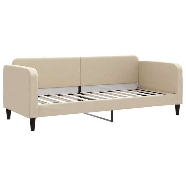 vidaXL Gästebett Tagesbett Creme 80x200 cm Stoff Gästebett Gästecouch Gäste günstig online kaufen