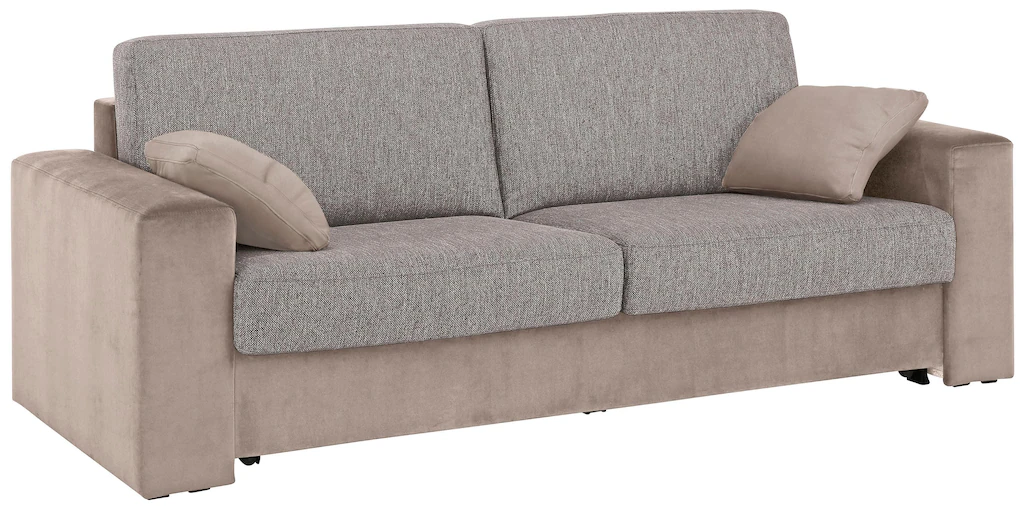 Home affaire Schlafsofa "Roma Matratzenhöhe 14 cm" günstig online kaufen