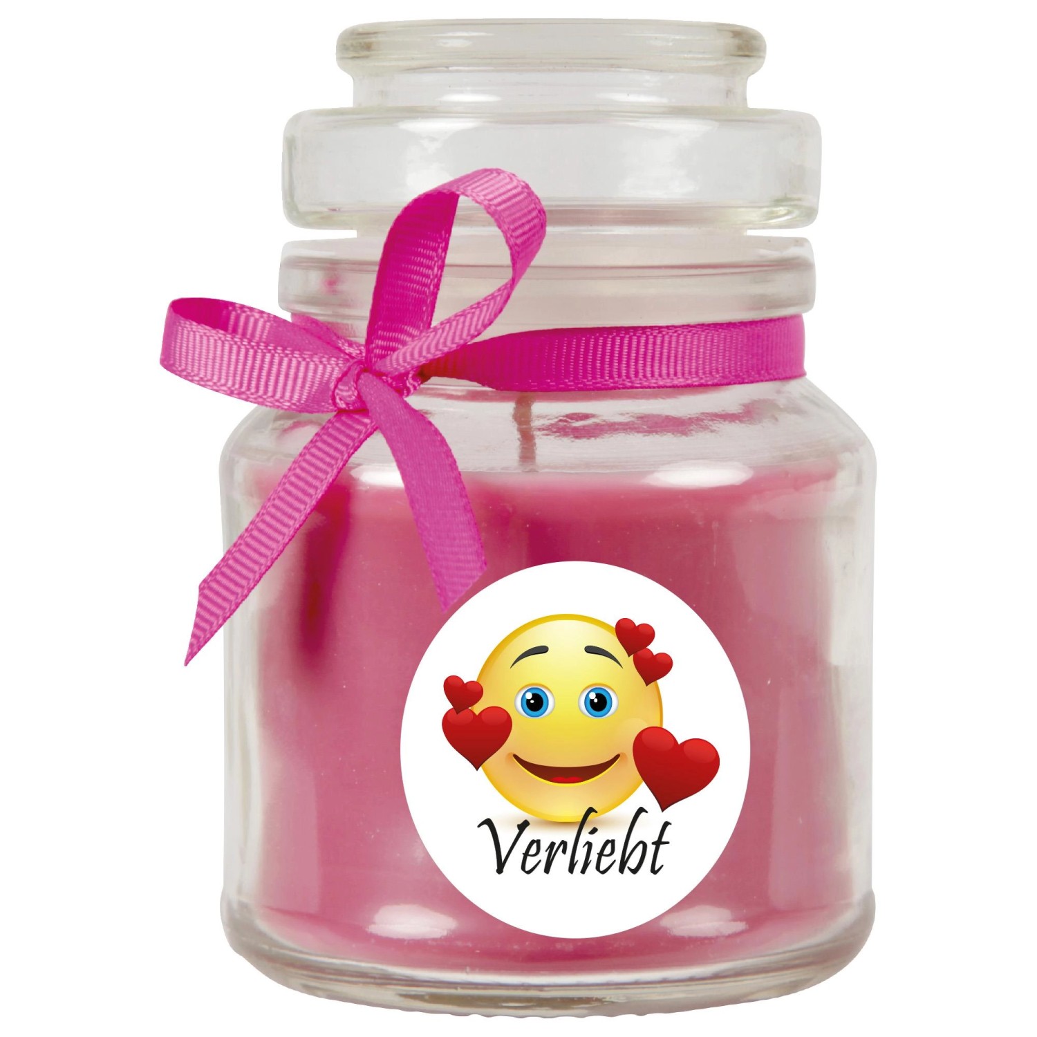 HS Candle Duftkerze & Bonbon Glas Herzen Lavendel Lila günstig online kaufen