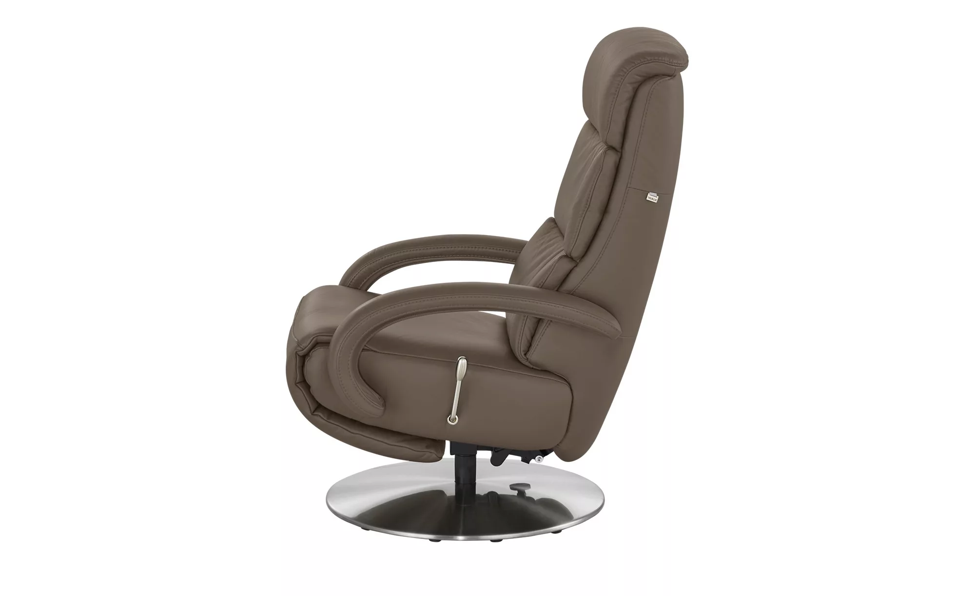 Hukla Leder-Relaxsessel  Florian ¦ braun ¦ Maße (cm): B: 73 H: 109 T: 91.0 günstig online kaufen