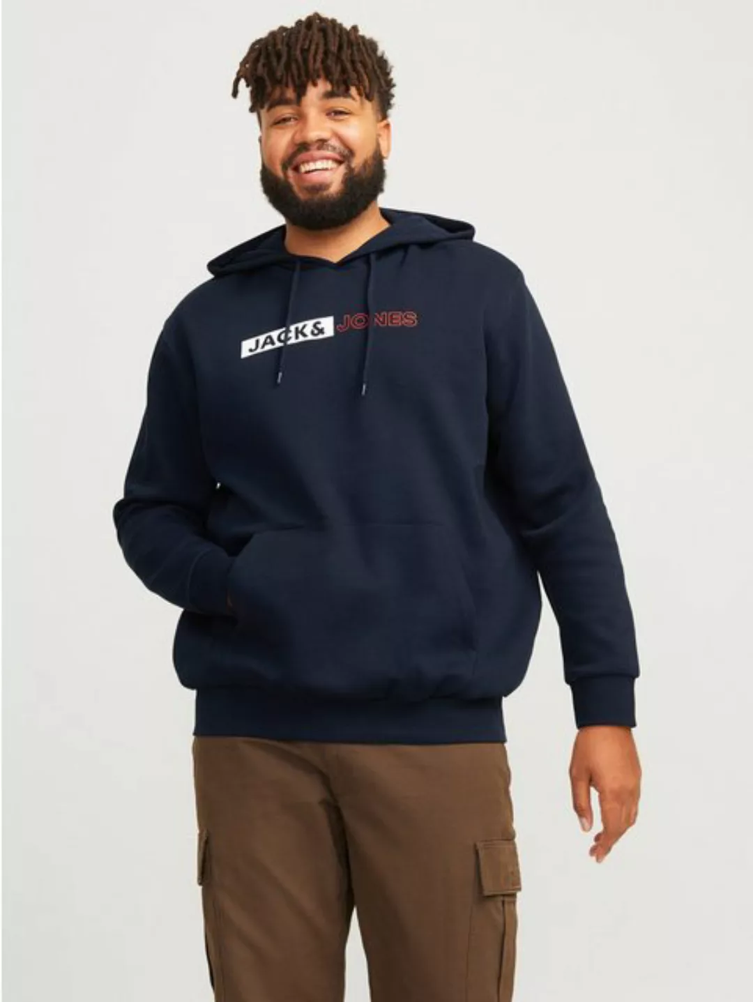 Jack & Jones PlusSize Hoodie JJECORP LOGO SWEAT HOOD PLAY NOOS PLS günstig online kaufen