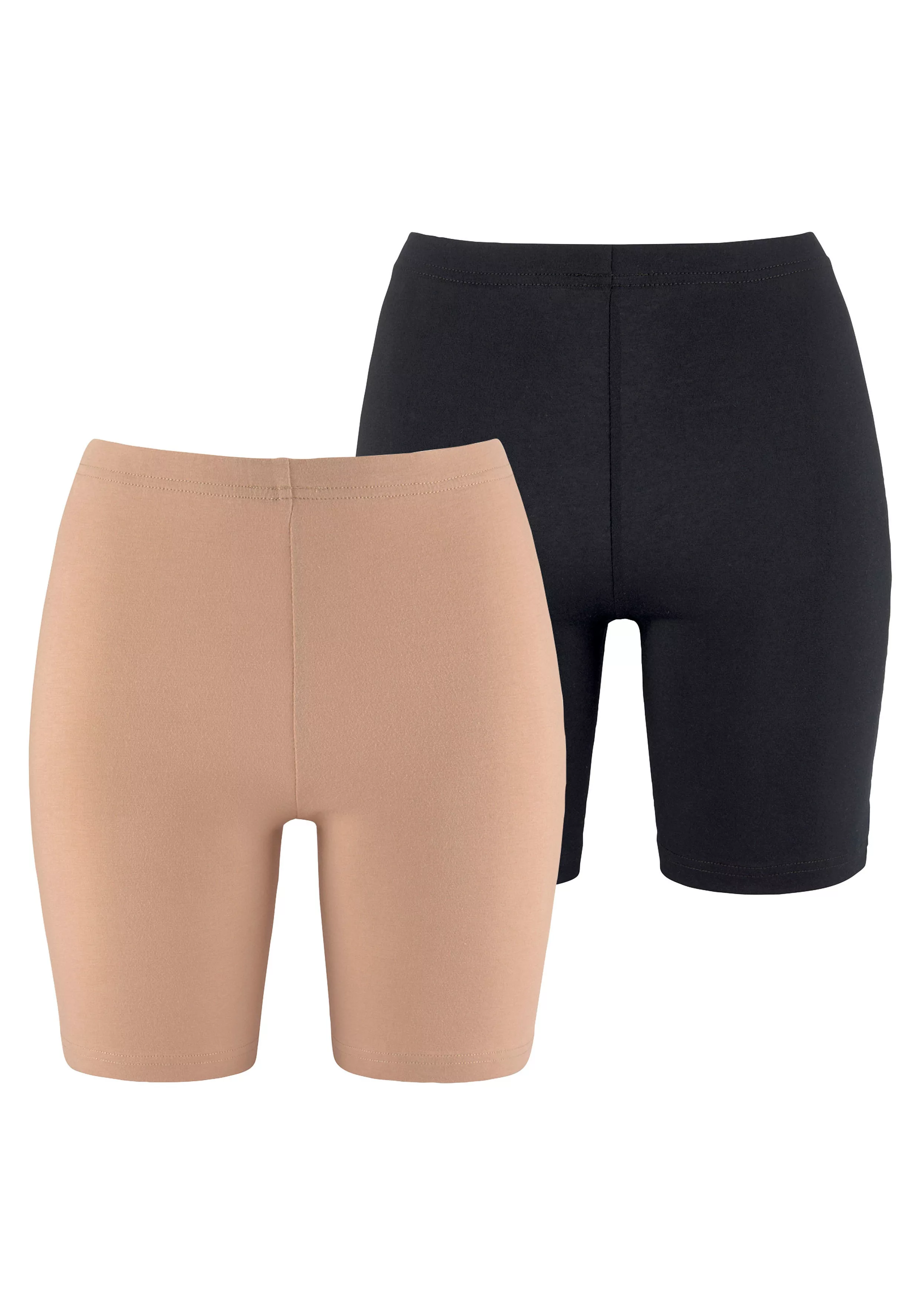 LASCANA Lange Unterhose, (Packung, 2 St.), "Perfect Basics" aus elastischer günstig online kaufen