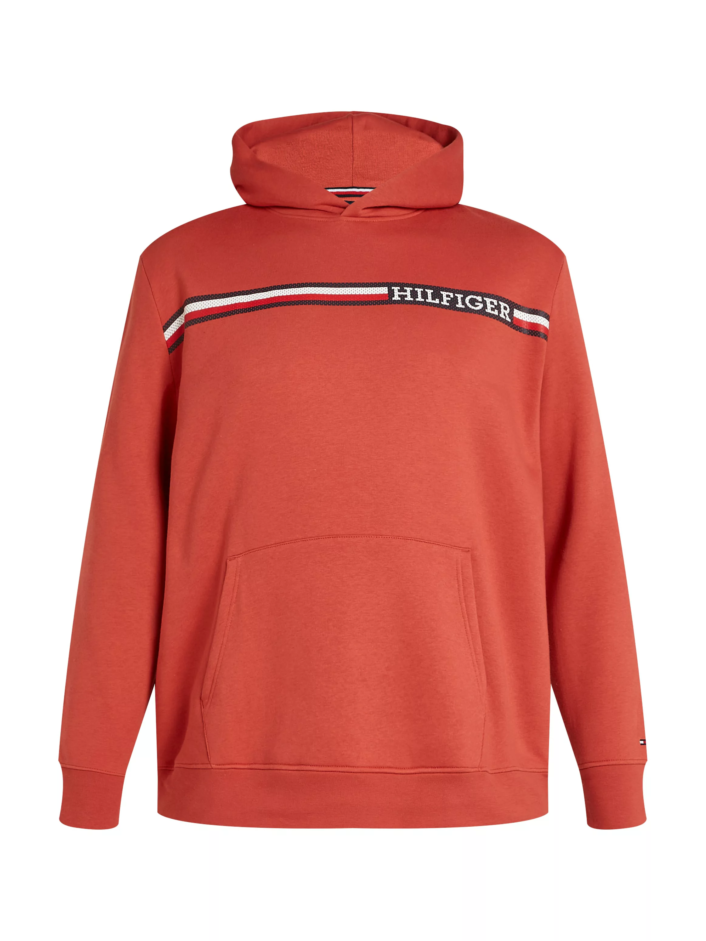 Tommy Hilfiger Big & Tall Kapuzensweatshirt BT-CHEST STRIPE HOODY-B Große G günstig online kaufen
