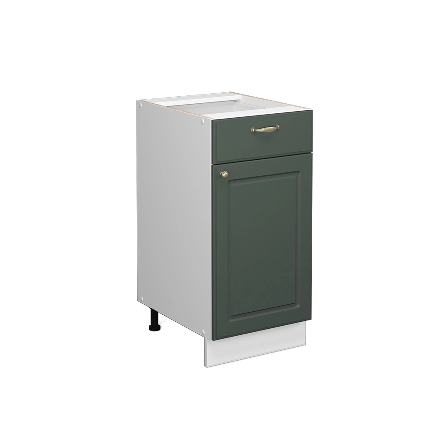 Vicco Midischrank Fame-Line, Grün-Gold Landhaus/Weiß, 40 günstig online kaufen