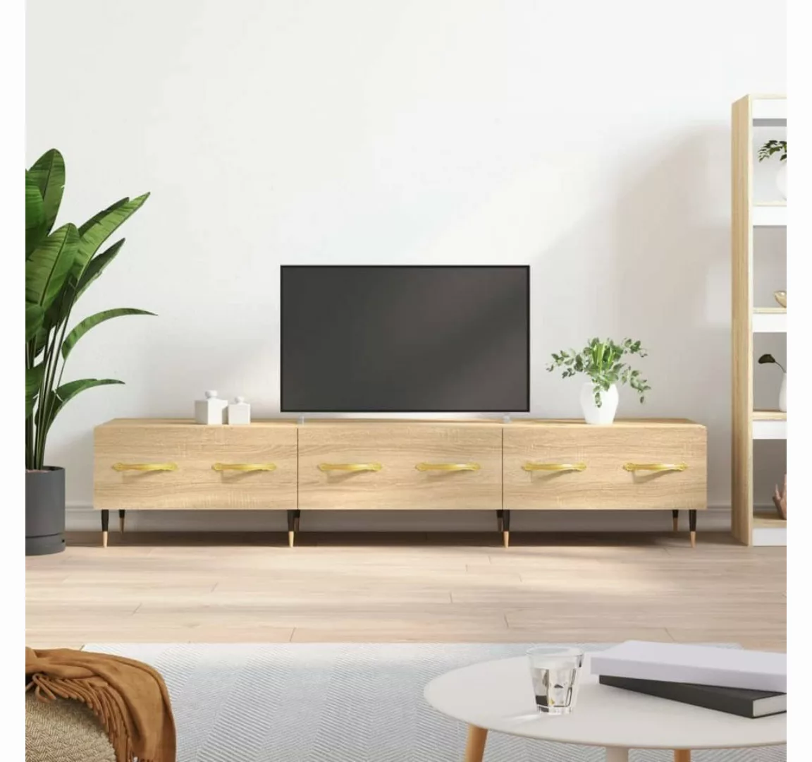 vidaXL TV-Schrank TV-Schrank Sonoma-Eiche 150x36x30 cm Holzwerkstoff günstig online kaufen