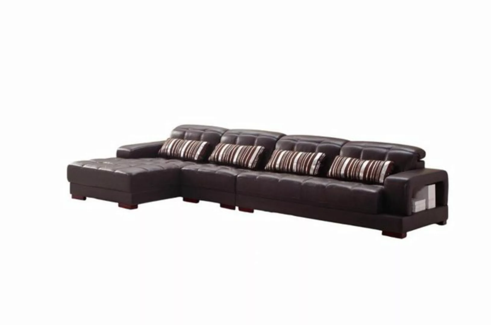 Xlmoebel Ecksofa Neu Eck-Sitzlandschaft aus Leder für das Wohnzimmer - Sofa günstig online kaufen