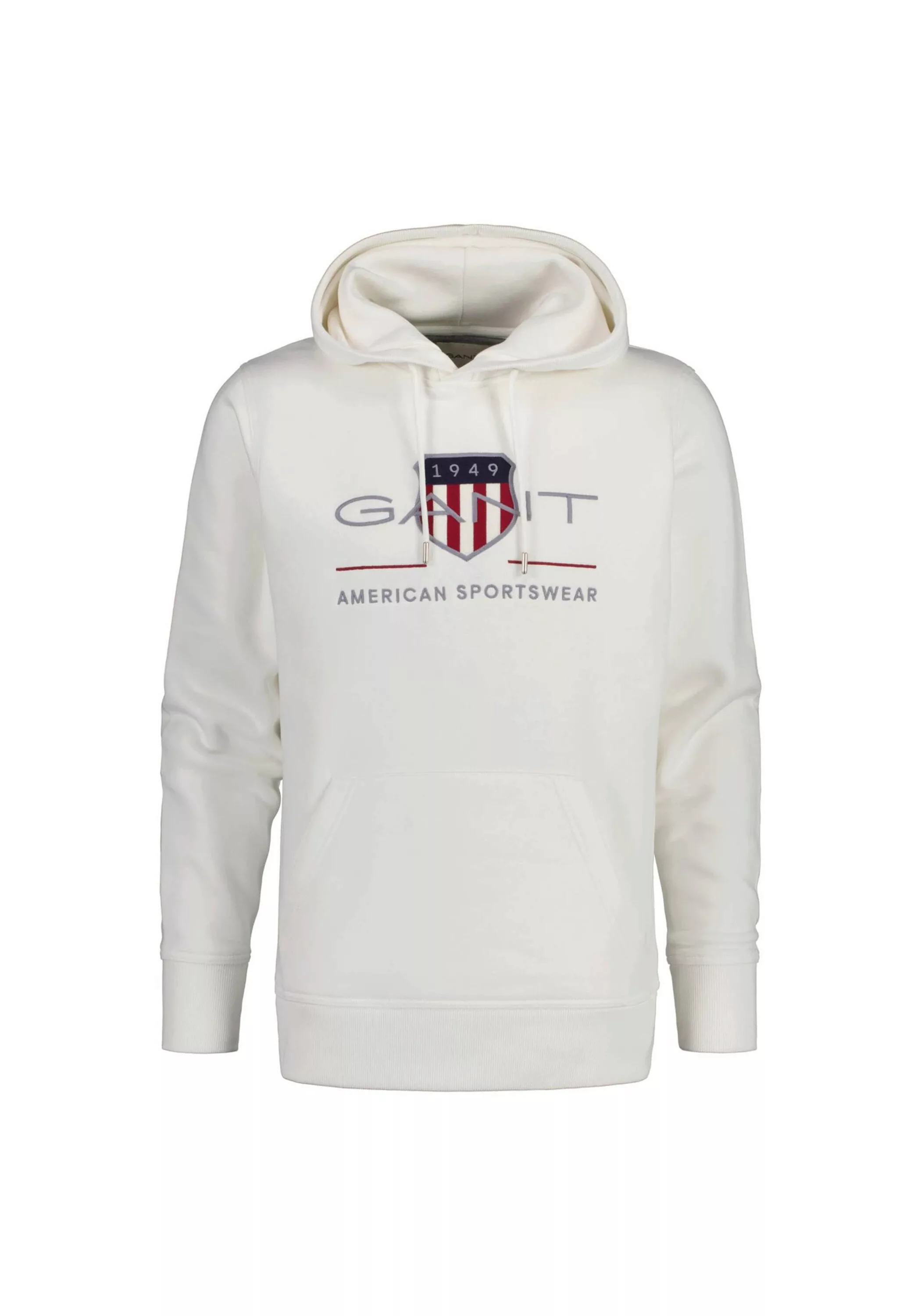 Gant Hoodie "REG ARCHIVE SHIELD HOODIE", mit modischer Logostickerei auf de günstig online kaufen