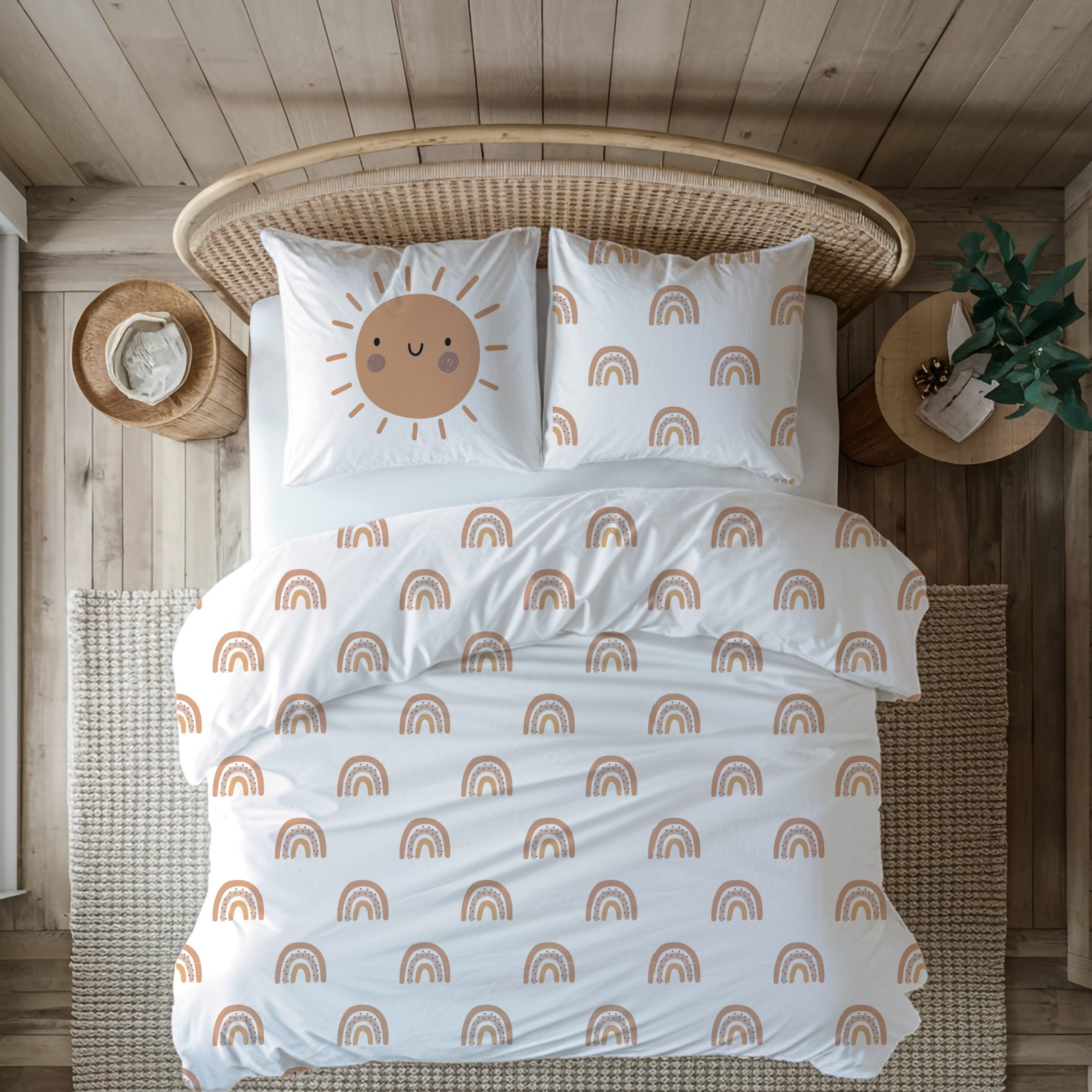 MTOnlinehandel Kinderbettwäsche Sunrise Biber/ Flanell in günstig online kaufen