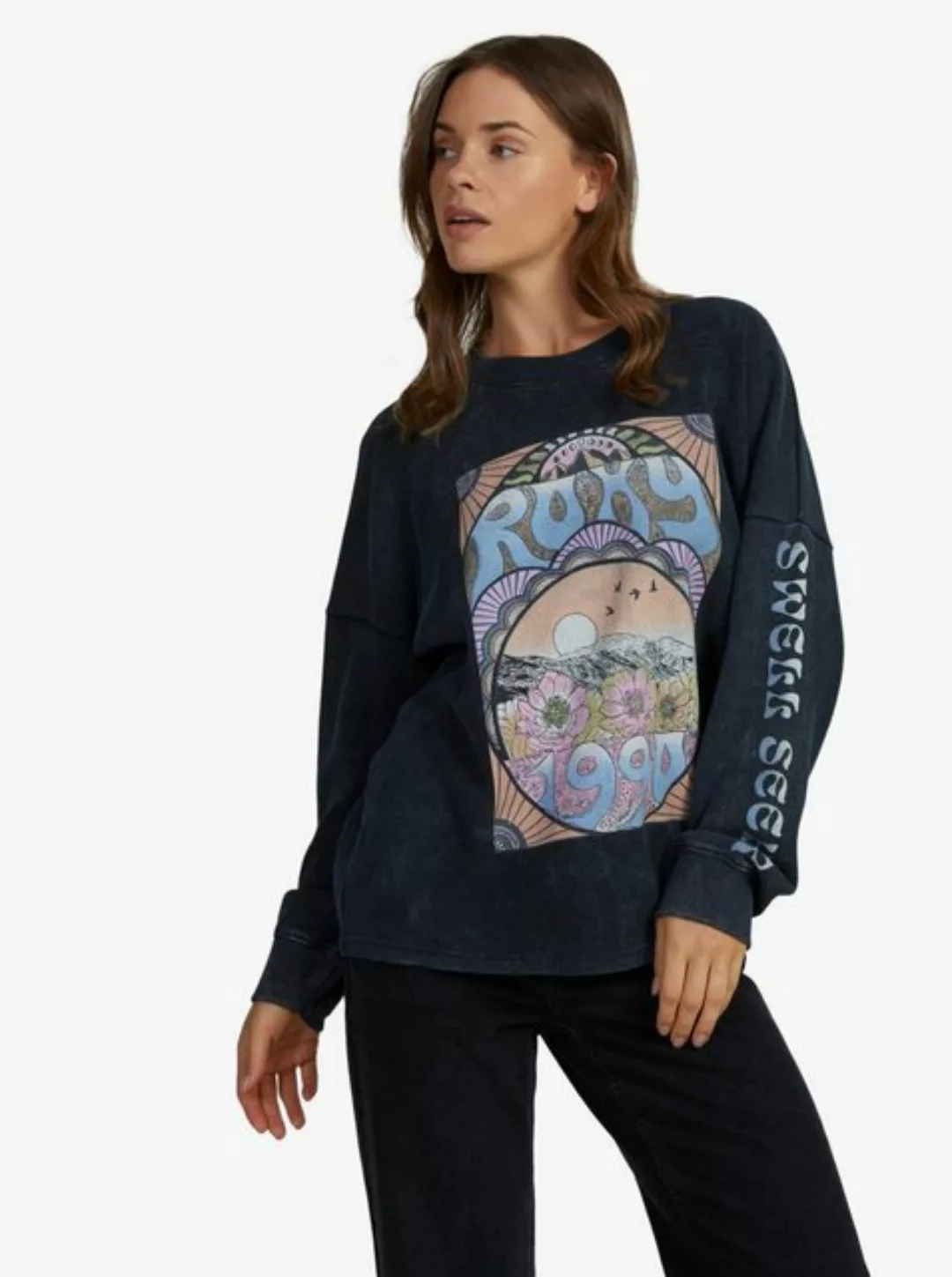 Roxy Sweatshirt East Side - Langärmliges Sweatshirt für Frauen günstig online kaufen