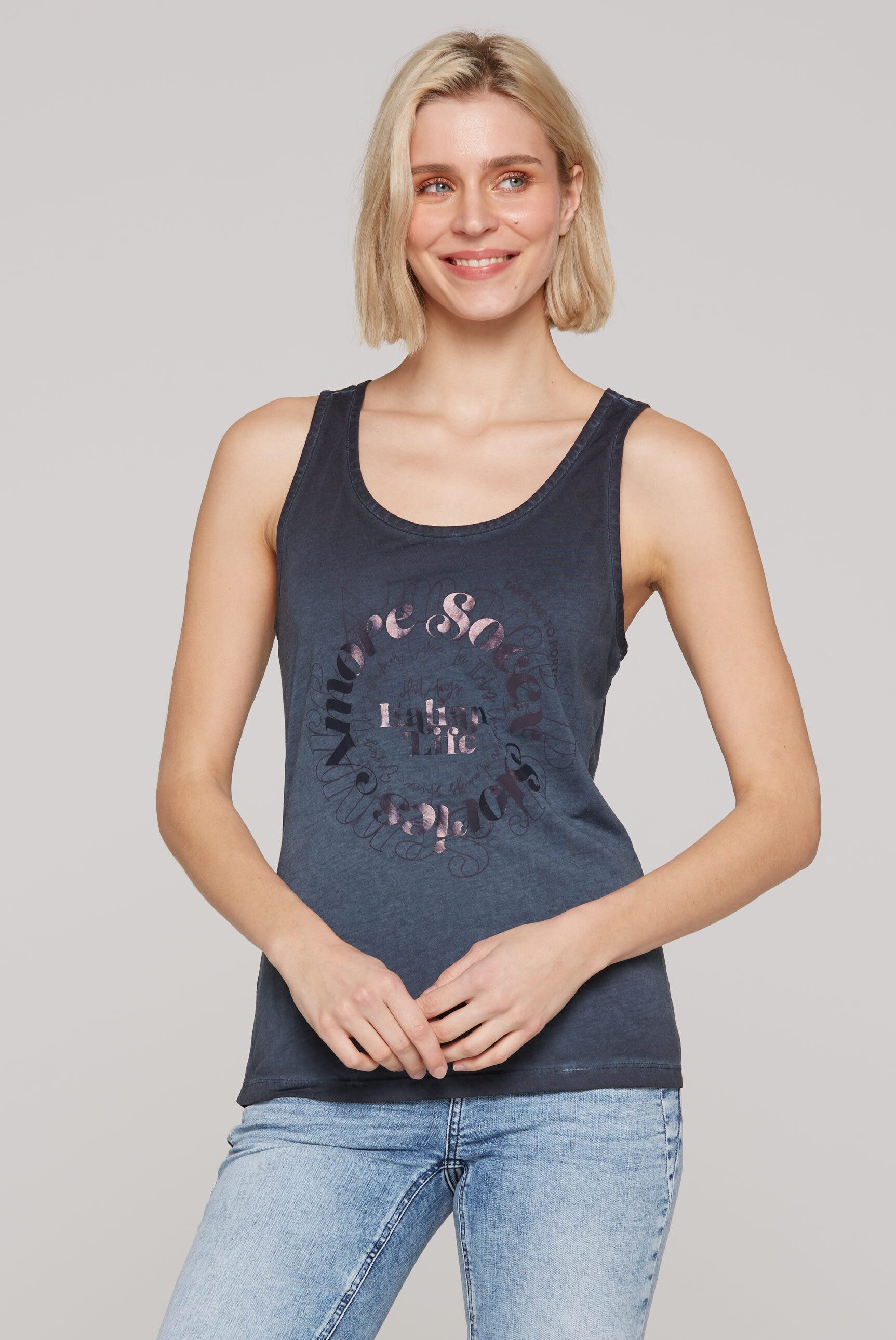 SOCCX Tanktop, aus Baumwolle günstig online kaufen