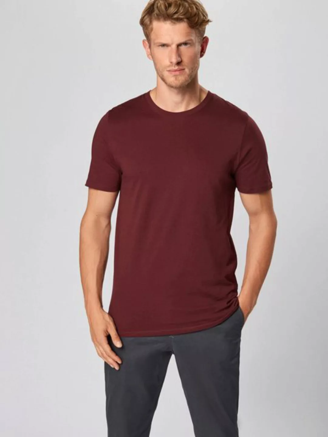 Jack & Jones Rundhalsshirt JJEORGANIC BASIC TEE SS O-NECK NOOS günstig online kaufen