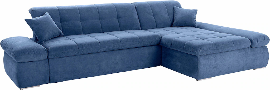 DOMO collection Ecksofa »NMoric XXL, B/T/H: 300/172/80cm, L-Form«, wahlweis günstig online kaufen