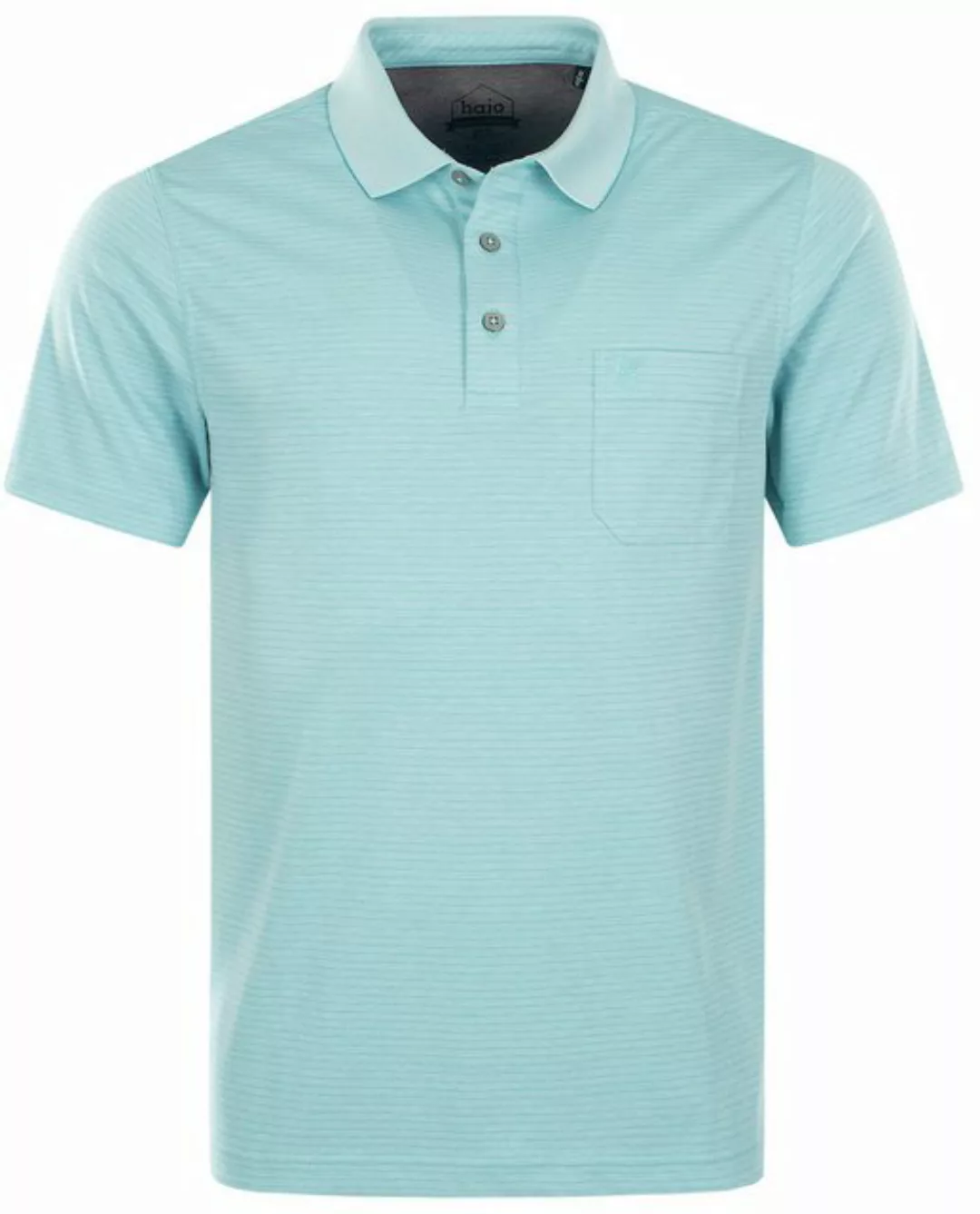 Hajo Poloshirt Herren Poloshirt mit feinem Streifen (1-tlg) Baumwollmischun günstig online kaufen