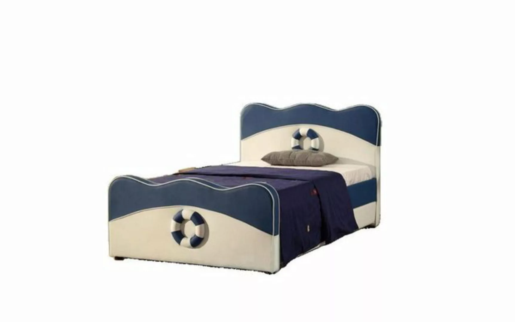 JVmoebel Bett Kinderbett Bett Polster Betten Luxus Hotel Jugend 3D XXL Big, günstig online kaufen