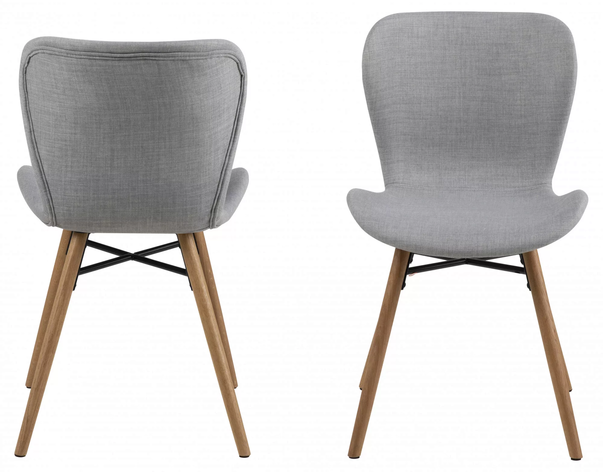 ACTONA GROUP Esszimmerstuhl, (Set), 2 St., in verschiedenen Bezugsqualitäte günstig online kaufen