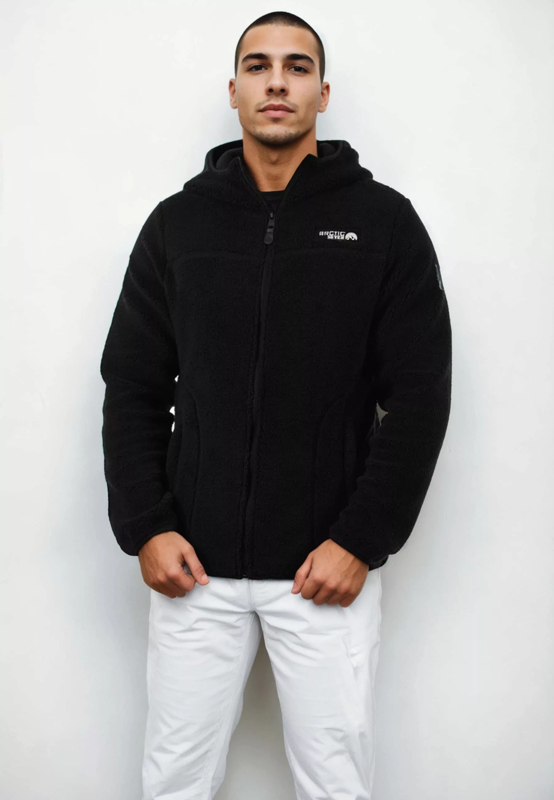 Arctic Seven Fleecejacke ASSensio Aus hochwertigem Sherpa-Fleece günstig online kaufen