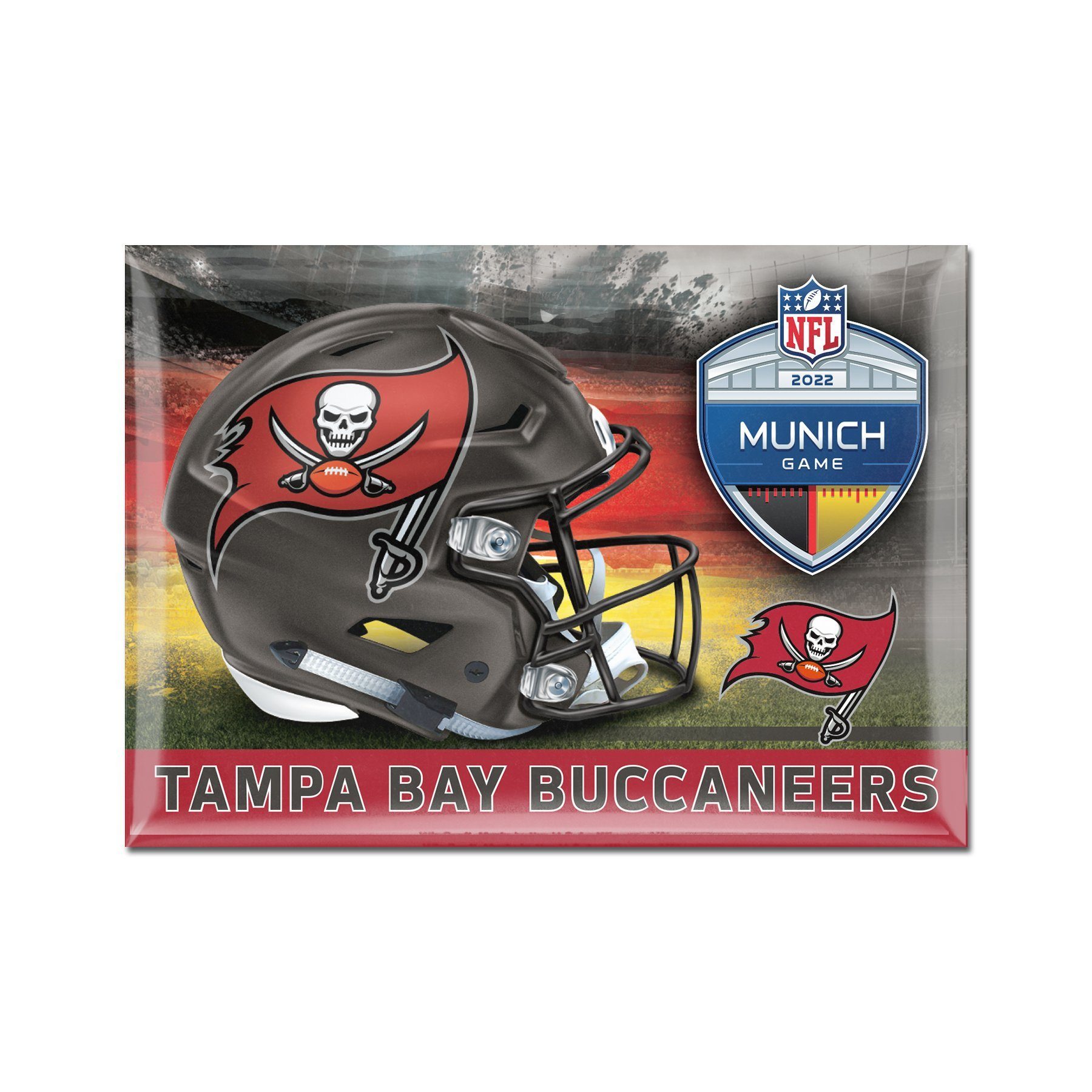 WinCraft Wanddekoobjekt NFL Game KühlschrankMagnet Tampa günstig online kaufen