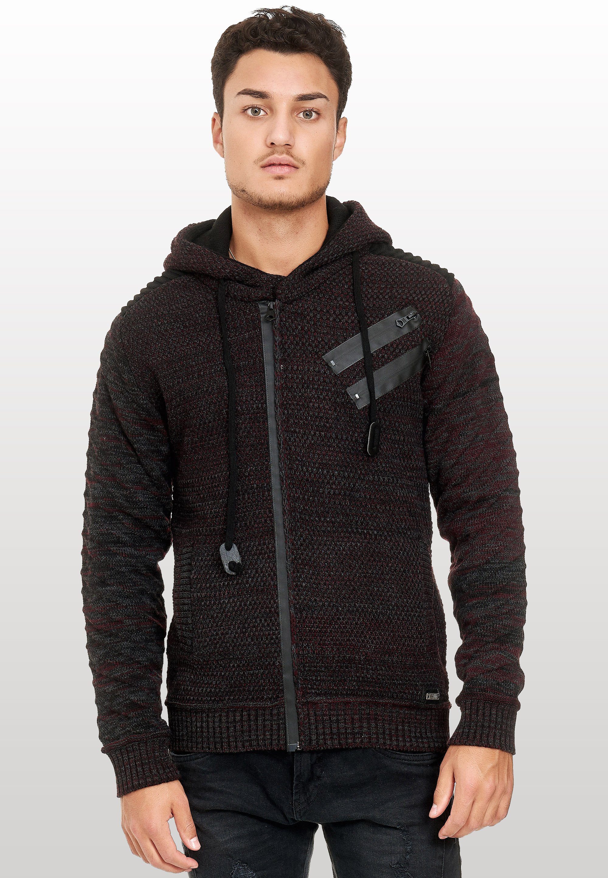 Rusty Neal Strickjacke, in cooler Grobstrickoptik günstig online kaufen