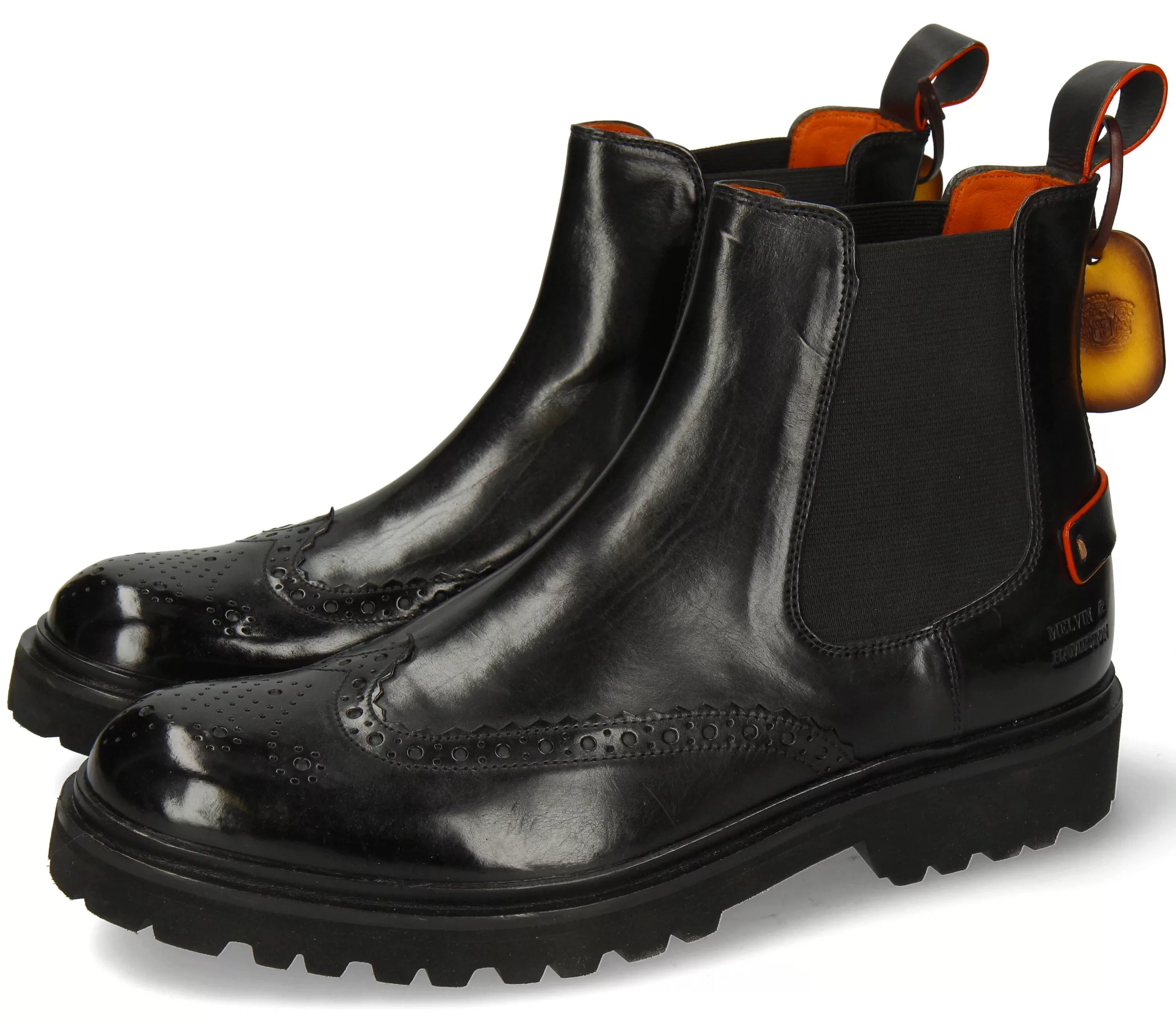 Melvin & Hamilton Chelseaboots "Pierce 26 - vegetabil gegerbt", Budapester, günstig online kaufen