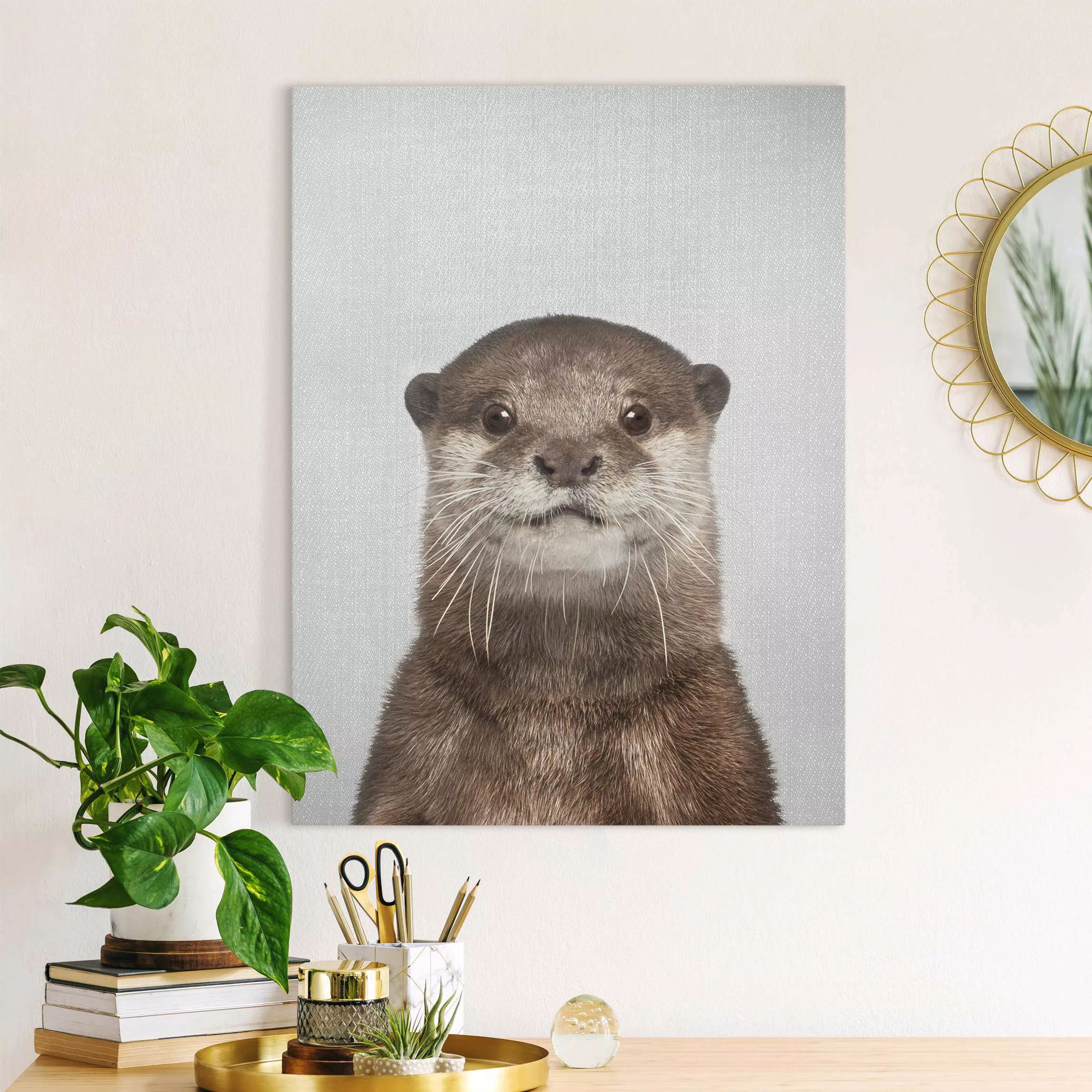 Leinwandbild Otter Oswald günstig online kaufen