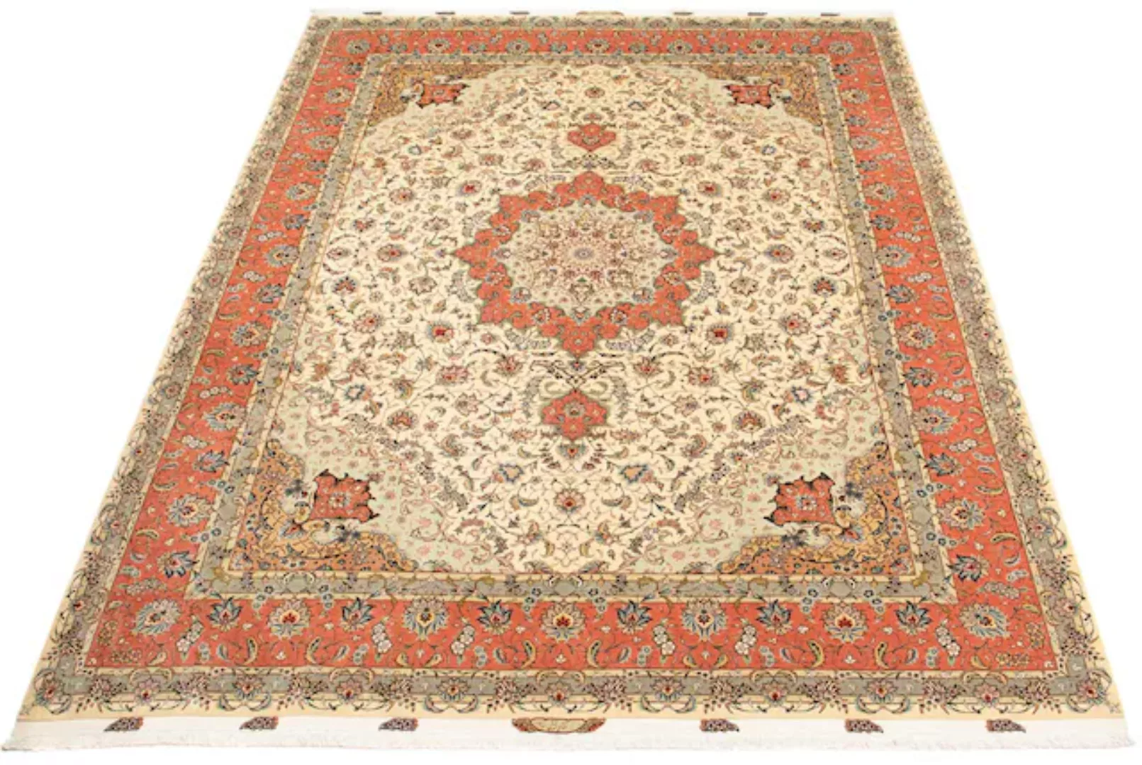 morgenland Orientteppich »Perser - Täbriz - Royal - 387 x 307 cm - braun«, günstig online kaufen