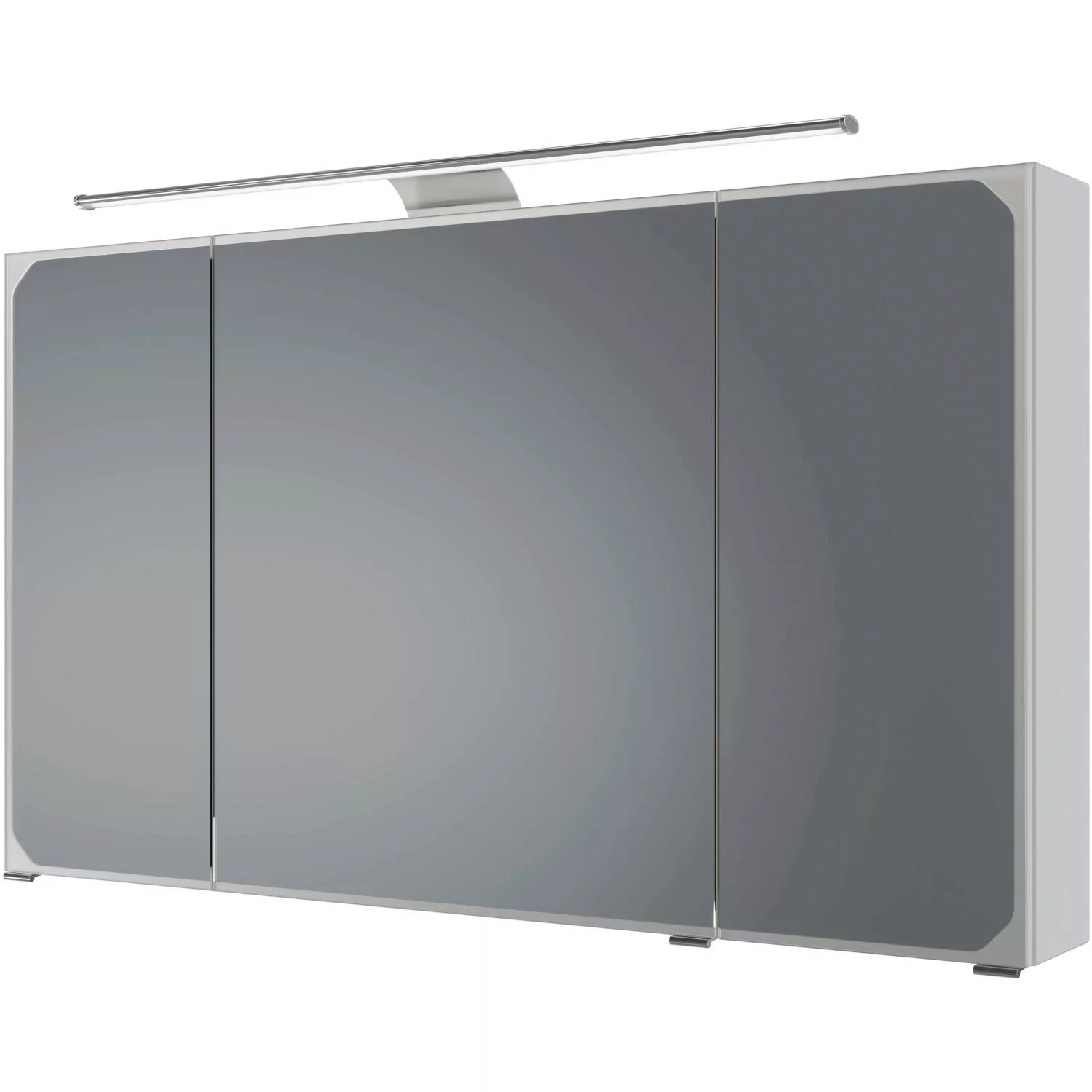 Pelipal Spiegelschrank Quantum 05 Weiß Hochglanz 120 cm mit Softclose Türen günstig online kaufen