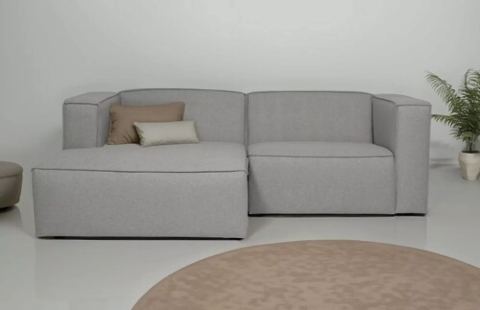 andas Ecksofa »Dalby, L-Form,«, extra tiefe Sitzfläche, mit Kedernaht, ange günstig online kaufen