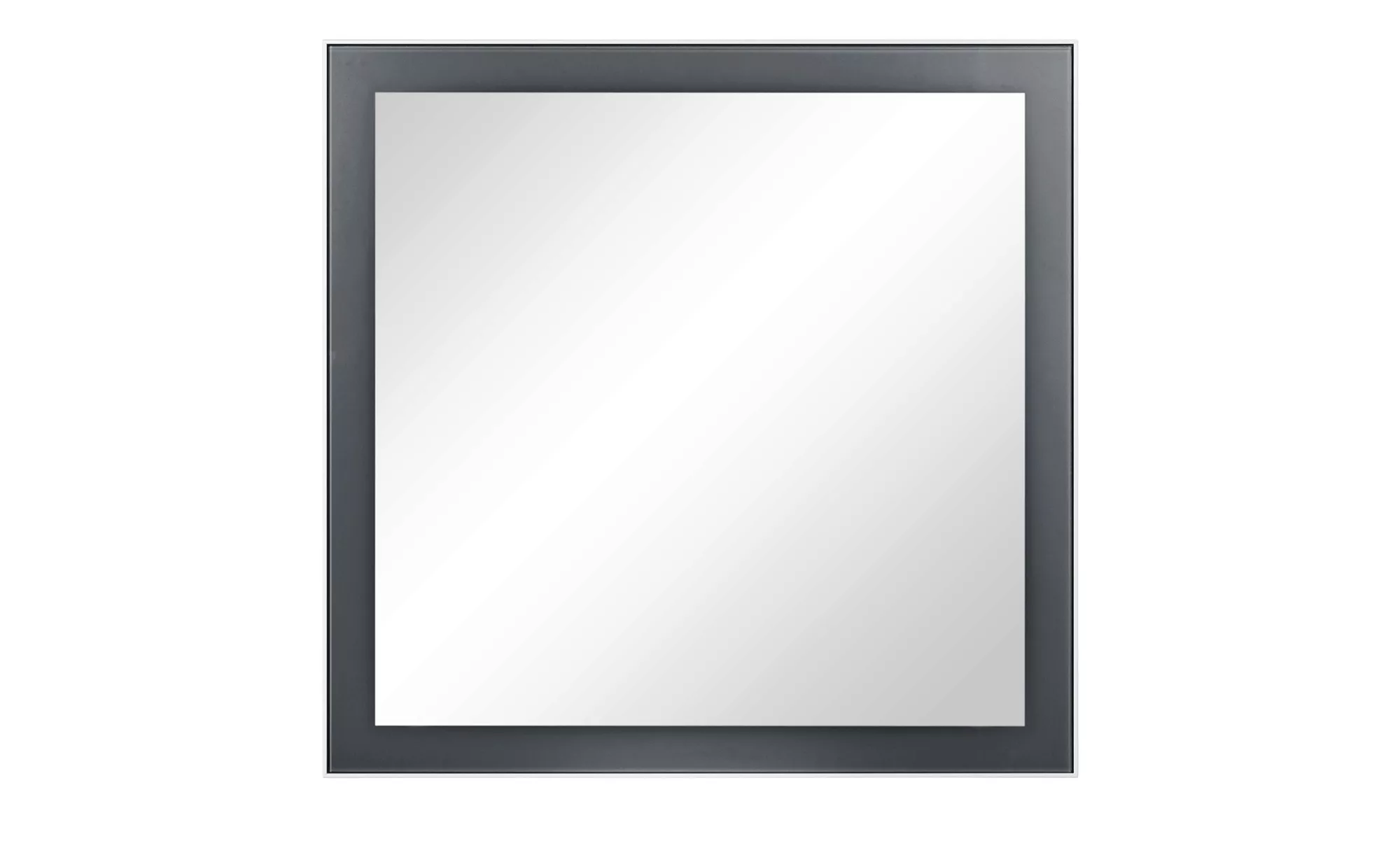 Spiegel  Duna ¦ grau ¦ Glas , Aluminium, Holzwerkstoff ¦ Maße (cm): B: 80 H günstig online kaufen