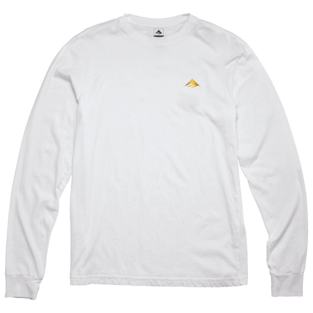 Emerica Mini Triangle Langarm-t-shirt M White günstig online kaufen