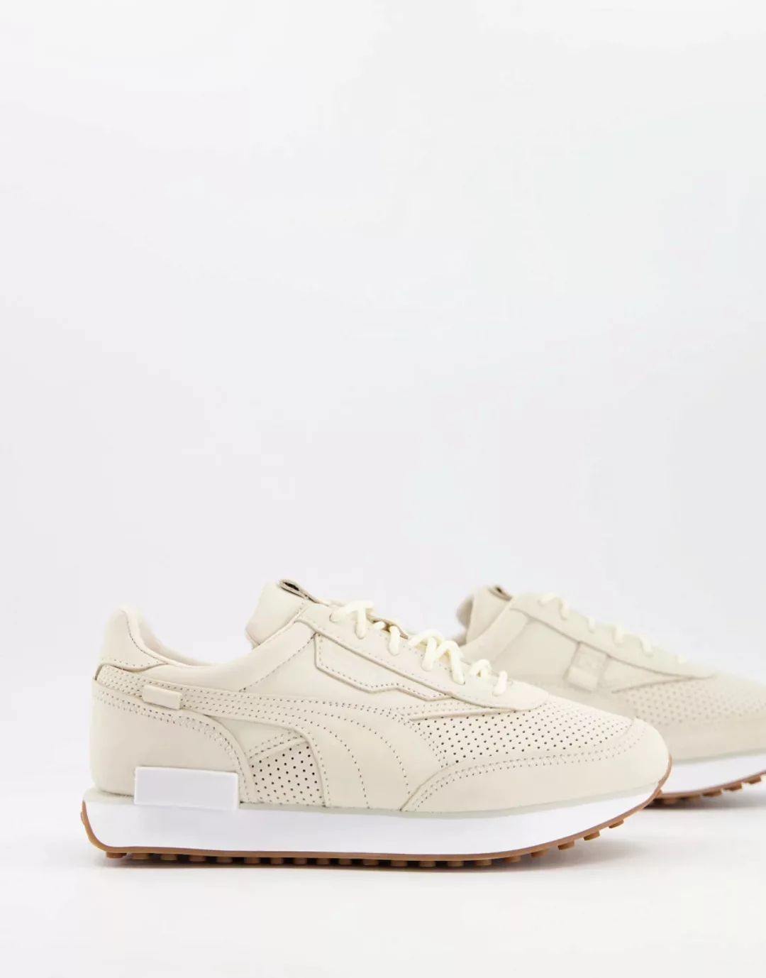 Puma – Future Rider PRM – Sneaker in Creme-Weiß günstig online kaufen