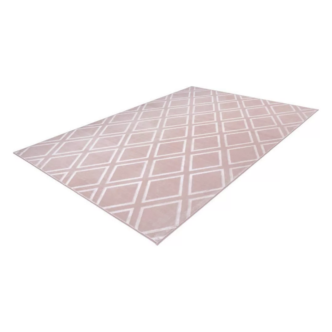 360Living Teppich Monroe rosa B/L: ca. 200x290 cm günstig online kaufen