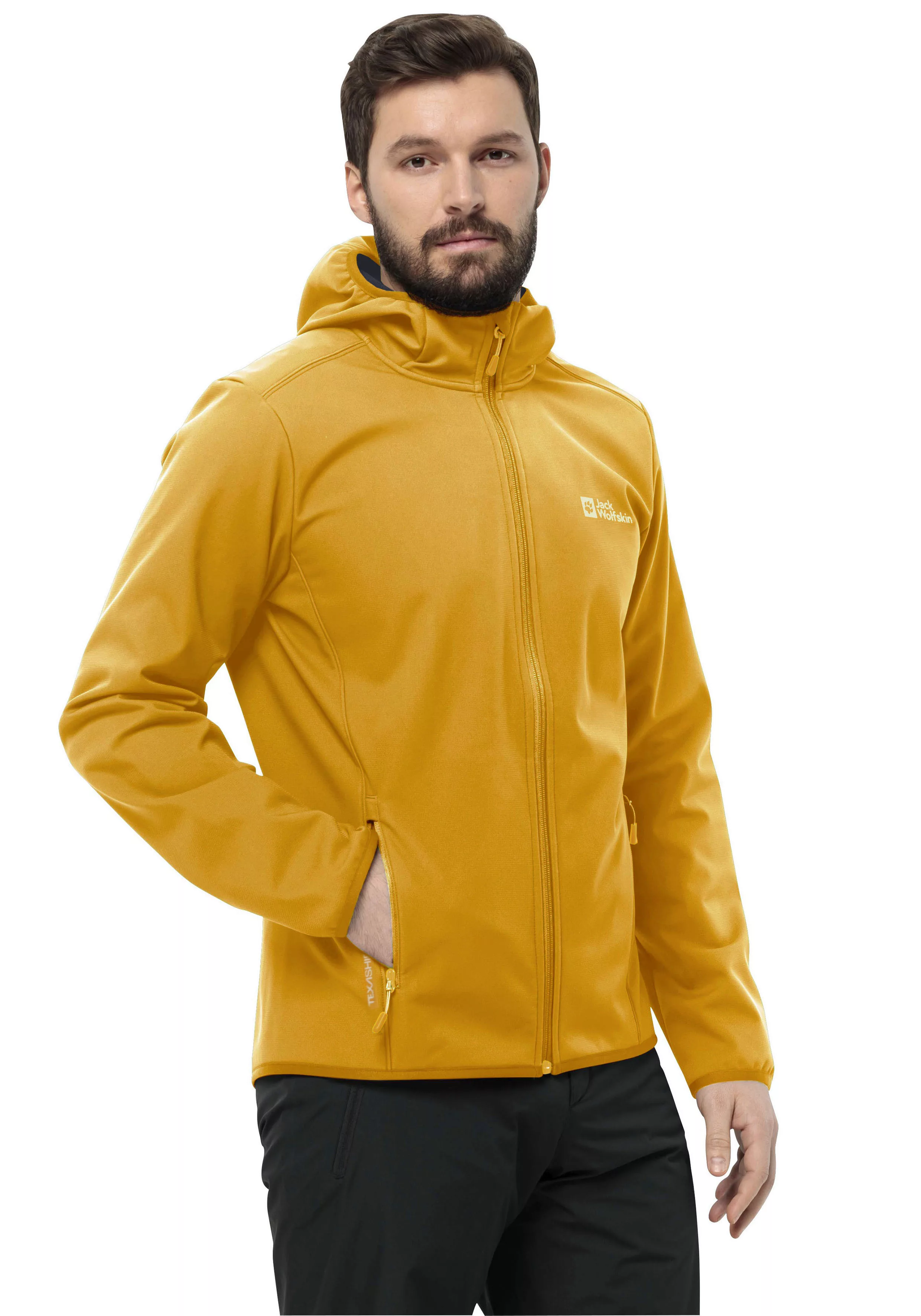 Jack Wolfskin Softshelljacke "BORNBERG HOODY", mit Kapuze, winddicht, wasse günstig online kaufen