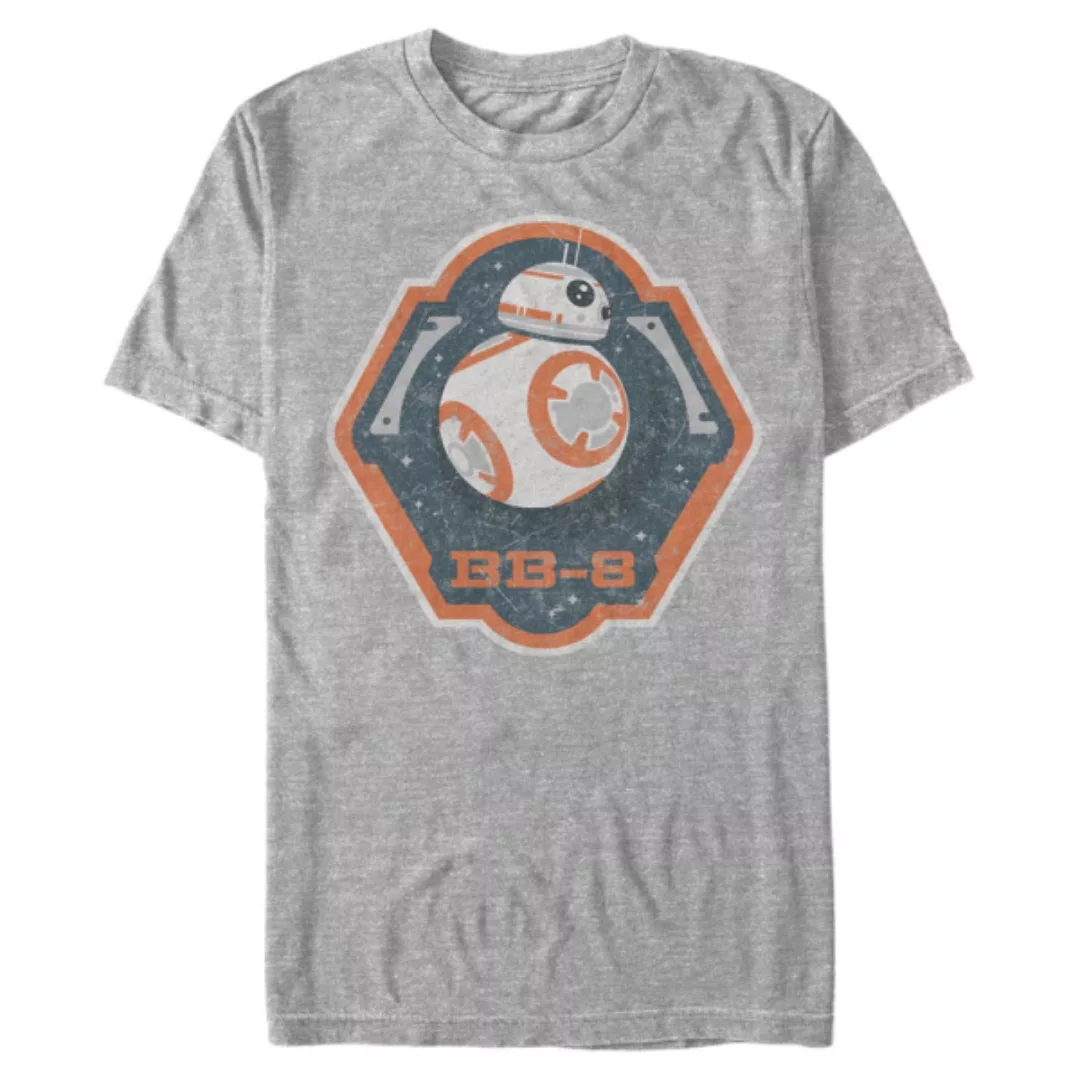 Star Wars - The Force Awakens - BB-8 BB8 Badge - Männer T-Shirt günstig online kaufen
