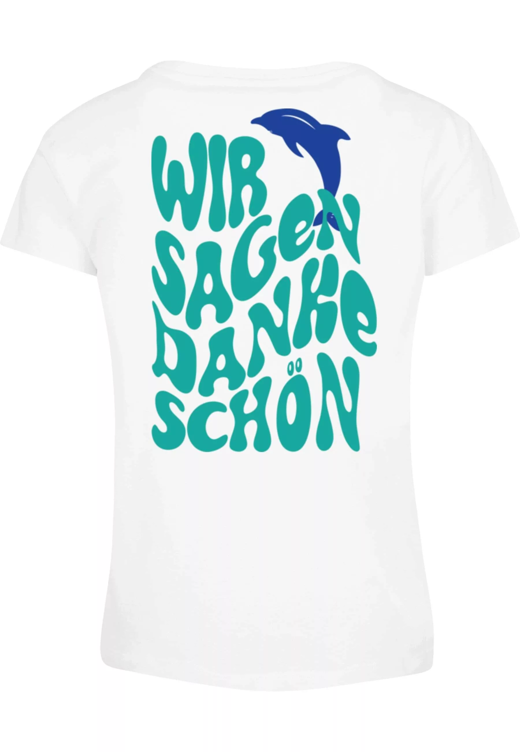 Merchcode T-Shirt "Merchcode Ladies Die Flippers - Wir Sagen Danke Schön T- günstig online kaufen