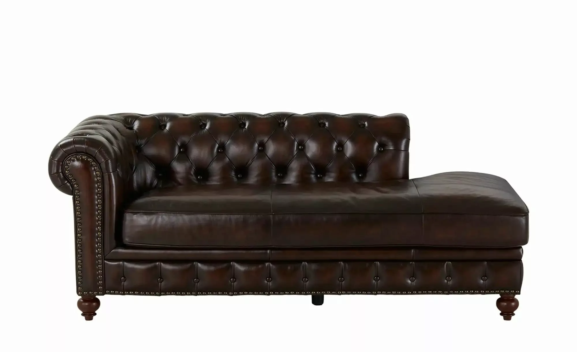 uno Recamiere  Chesterfield ¦ braun ¦ Maße (cm): B: 203 H: 79 T: 100 Polste günstig online kaufen