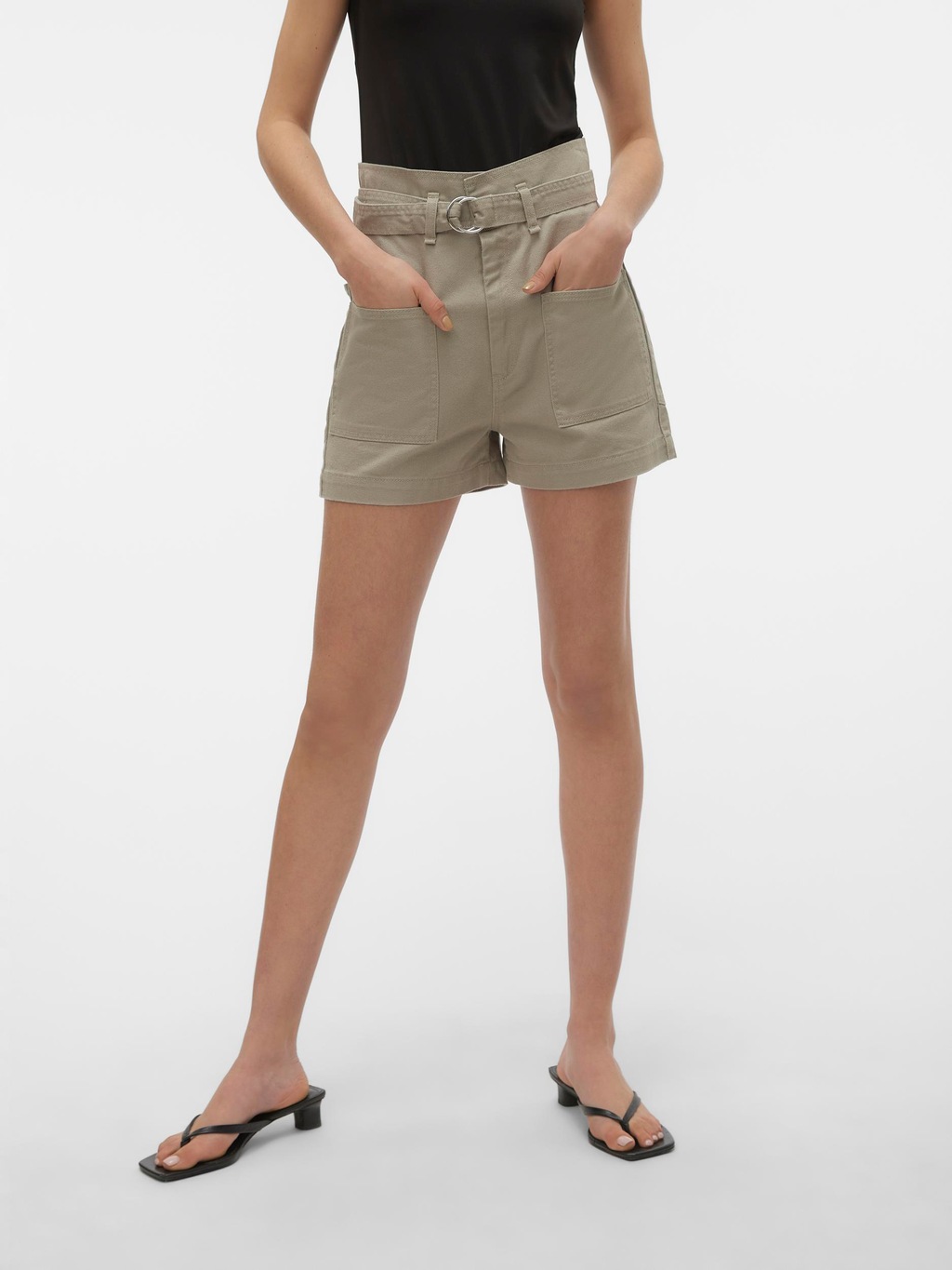 Vero Moda Shorts "VMTALIA HR BELT SHORTS" günstig online kaufen