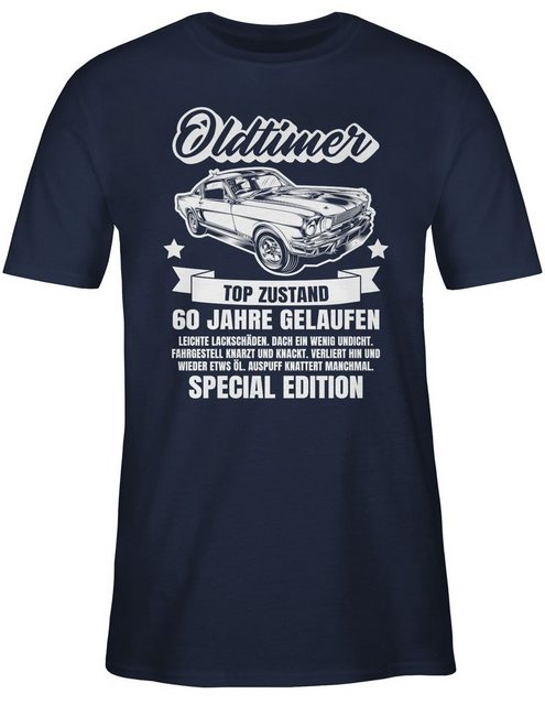 Shirtracer T-Shirt Oldtimer 60 Jahre 60. Geburtstag günstig online kaufen