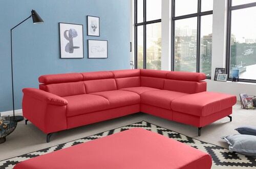 COTTA Polstergarnitur »Komaris L-Form«, (Set), Set bestehend aus: Ecksofa m günstig online kaufen