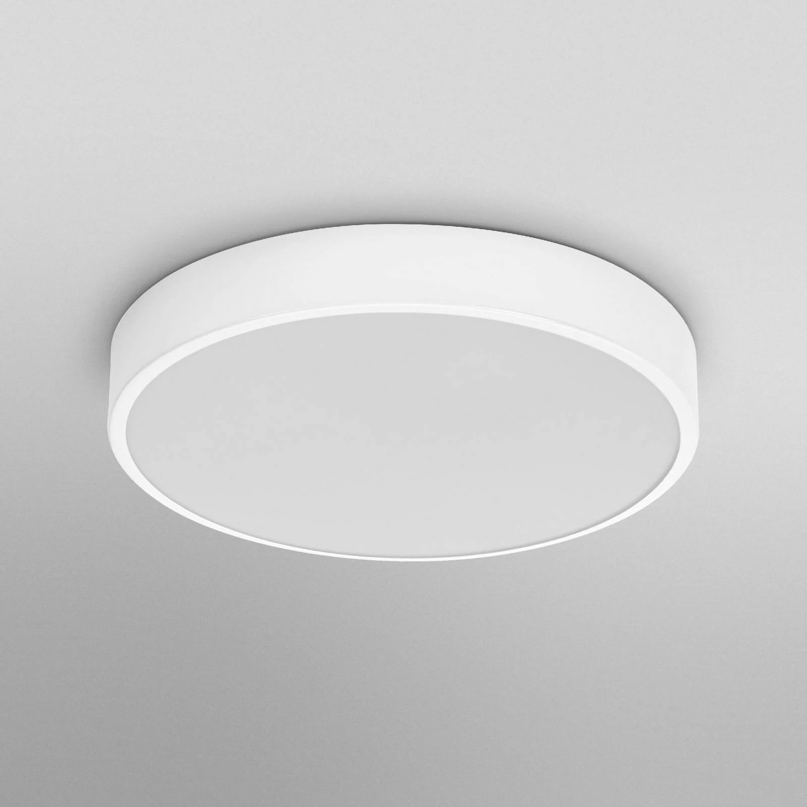 OSRAM LED-Deckenleuchte ORBIS SLIM MOIA, weiß Ø 28 cm Metall günstig online kaufen