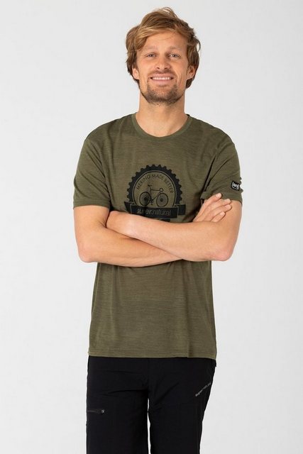 SUPER.NATURAL T-Shirt Merino T-Shirt M SPROCKET TEE angenehmer Merino-Mater günstig online kaufen